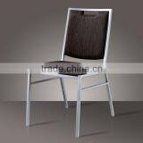 Wholesale Stackable Coffee Shop Chair With Fabric or Leather Cushion thumbnail-2
