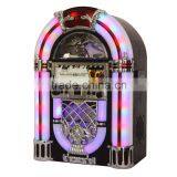 Desktop Vintage Radio Jukebox With cd Mp3 Player / Built in Bluetooth Speaker thumbnail-3