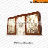 DT042 Carpet Sample Display Rack / Carpet Display Rack Staning/ Furniture Display Rack