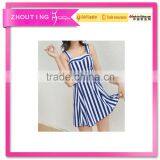 BSC105 Fashion Women Sexy One Piece Pure Skirt Bikini Swimwear thumbnail-1