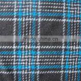 China mill low price check tartan woolen fabric