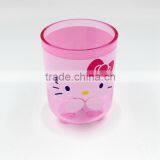 DIY cup Plastic Cartoon cat cup/Tooth brushing cup