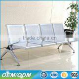 2016 Red Leather Metal Hospital Waiting Room Chairs With Armrest thumbnail-4