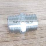 316 BSP Stainless Steel Threaded Fittings Hexagonal Nipple