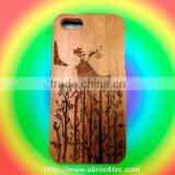 Custom Laser Logo Handmade for Bamboo Iphone 5 Case thumbnail-3