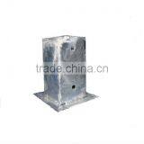 Hot Dipped Galvanzied Steel Fence Post Holder 750 mm Spike Support 750 mm Metal Shake3" thumbnail-5