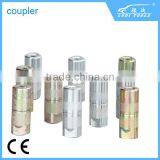 color zinc grease gun coupler, scaffolding coupler