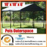 10'X10'X6' Pet Dog Chicken Pup Cat Enclosure Run Cage Kennel Yard