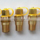 1/4" Brass Pete's Pressure Test Plug thumbnail-1