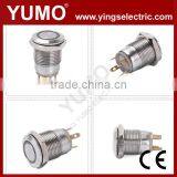 Hot Sale ABS12S-P1 8mm 12mm 16mm 19mm 22mm 25mm Momentary 3-250VDC/AC Metal Push Button Smd Micro Push Button thumbnail-5