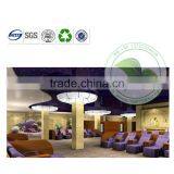 Galaxy Dark Blue Decorative PVC Film For Ceiling In Rest Hall thumbnail-1