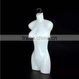 Plastic White Female Torso Mannequin Display For Sale With Arms thumbnail-2