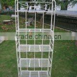 5 Tiers Anqique White Garden Plant Stand Display Shelf thumbnail-1