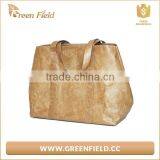 Hot Sale Brown Color Tyvek Handbag Custom Size Handbags thumbnail-3