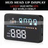 Universal Head Up Display With GPS 3.5 Inch Screen HUD For Car Auto Speed Monitor For Wholesale thumbnail-5