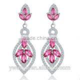 Wholesale Stock Small Order Fashion Women Alice Garden Long Zircon Earrings thumbnail-1