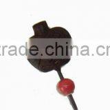 Metal Decorative APPLE Hook With Ceramic Knob, Home Decoration Hook, Metal Wall Art Hooks, European Style Hooks, Vintage Hooks thumbnail-1