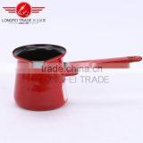 Red Color Enamel Coffee Pot/coffee Jug With Long Handle thumbnail-5