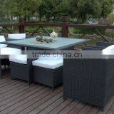 Home & Garden General PE Rattan Furniture Rattan Table and Chairs thumbnail-4