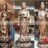 Large Bronze Standing Buddha Statues for Sale thumbnail-1