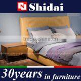 Gorgeous Modern Tufted Queen Size White PU Leather Bed B9032 thumbnail-1