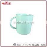 China Bulk Buy Solid Mint Color Hard Plastic Melamine Drinking Mug With Handles thumbnail-1