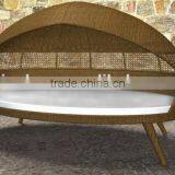 Rattan Aluminium Bed Set AK1239 thumbnail-1