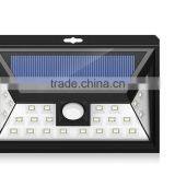 Ningbo 24led Solar Powered Night Lights Outdoor Pillar Solar Sensor Wall Lamp thumbnail-1