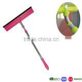 Rubber Floor Cleaning Squeegee With Handle, Window Cleaning Sponge