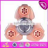 Hot New Fingertips Metal Spiral Fingers Gyro Hand Toy Spinner Best Anxiety Release Metal Fidget Toy Spinner W01A247 thumbnail-1