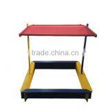 Playground Wood Sandbox For Kids thumbnail-1