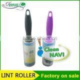 Large Area Carpet Cleaning Tool Sticky Lint Roller/ Remover With a Plastic Cover
