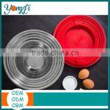 Hot Sales Eco-Friendly Non-Slip Mixing Silicon Stainless Steel Salad Bowl thumbnail-4