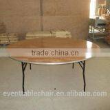 Prime Quality Plywood Banquet Round Folding Table thumbnail-2