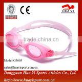 Silicone One Peice Only Funny Logo Anti Fog Swimming Goggles thumbnail-3