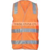 DAY/NIGHT SAFETY VEST WITH HOOP & SHOULDER GENERIC R/TAPE thumbnail-1
