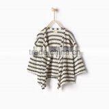 Kids Ethnic Wear Girls Cotton Stripe Kimono Coat for Kids thumbnail-2