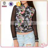 2016 Flower Digital Printing Sexy Women Short Summer Jacket thumbnail-1