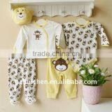 2011 Autumn Mom and Bab Baby Clothing Sets 100% Cotton Embroider New Born Suits thumbnail-1