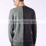 2017 MGOO Hot Sale Color Patchwork Sweatshirt Customized Long Sleeve Fashion Street Style Men Sweatshirt thumbnail-3