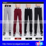OEM Chian Wholesale 100%Cotton Custom Printing Jogger Pants for Men 2015