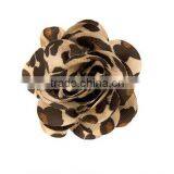Leopard Rosette Hair Clip thumbnail-1