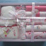 Newest Style Organic Newborn Baby Clothes 15pcs Gift Set Baby Girl Clothes thumbnail-1