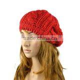 Winter Women Beret Braided Baggy Beanie Youth Winter Hat SV000232 thumbnail-6