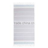 Stripe 100% Cotton Beach Towel With Tassel Made in China thumbnail-4