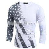 Casual Men Long Sleeve Printed Tshit thumbnail-3
