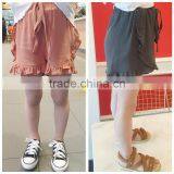 S16937A Baby Cotton Ruffle Baby Shorts Toddler Girls Shorts thumbnail-1