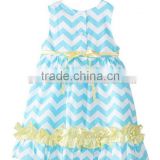 Baby-Girls Infant Chevron Stripe Woven Dress