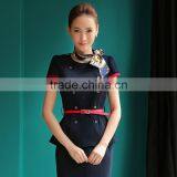 Wholesalse Made in China Suits for Sexy Airline Stewardess Uniform thumbnail-1