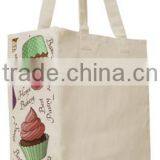 Full Color Print Gusset Accent Tote Bag - Imprinted at Both Gusset Ends With a Decorative Design and Comes With Your Logo thumbnail-6